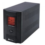 UPS Serioux ProtectIT 1200S, 1200VA, >8min back-up (half load), 2 batteries, LCD screen, black