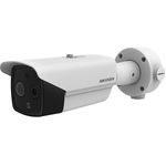 Camera bullet IP cu termoviziune Hikvision DS-2TD2617B-3/PA(B) pentru masurarea temperaturii corpului, PoE, Hikvision