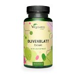 Vegavero Olive Leaf Extract (40% Oleuropein) Frunze de maslin Bio 90 Capsule, Vegavero