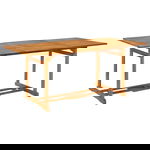 Masa de gradina, 180x90x75 cm, lemn masiv de acacia