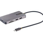 Hub USB StarTech Multiport 120B-USBC-MULTIPORT, 4K/60Hz (Gri), Startech