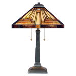 Veioza Stephen 2 Light Table Lamp, ELSTEAD-LIGHTING