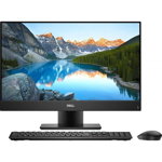 Dell Sistem All-in-One Inspiron 5477, Procesor Intel Core i7-8700T (12M Cache, up to 4.00 GHz), Coffee Lake, 23.8"FHD IPS, Touch, 16GB, 1TB HDD@7200RPM + 128GB SSD, Intel UHD Graphics 630, Wireless AC, Mouse+Tastatura, Win10 Home