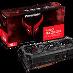 Placa video Radeon RX 7900 XT Hellhound 20GB OC, graphics card (RDNA 3, GDDR6, 3x DisplayPort, 1x HDMI 2.1), PowerColor