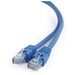 Patch cord UTP Cat6, 0.25 m blue, Gembird