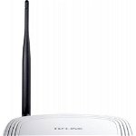 Router Wireless TP-LINK TL-WR740N, 150 Mbps, Antena fixa 5dBi, Buton QSS, 2.4 GHz