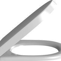 Capac vas wc, Villeroy&Boch, O.Novo, duroplast, alb, 36.8x41.2cm