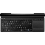 CANYON Bluetooth&2.4G wireless keyboard  max. 4 devices can be connected at same time  Bluetooth multi-device mode under Android  iOS  Win8 and Win10 system  touch panel with rubbery hand rest  US layout  Black  size:397x175.5x27 mm  614g