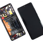 Display Huawei P30 Pro Display Original Service Pack cu Rama Black Negru, Huawei