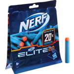 Munitie Hasbro pentru Nerf Elite 2.0 20 bucati, Hasbro