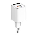 Incarcator retea Serioux 30W Quick Charge, Intrare AC100-240V~ 50/60Hz 0.7A Max, PD Ieșire: 5V-3A, 9V-3A, 12V-2.5A, 15V 2A, 20V=1.5A (30W), QC Ieșire: 5V-3A, 9V-2A, 12V=1.5A (18W), PD+QC=5V=3.6A, Total: 30W Max, SERIOUX