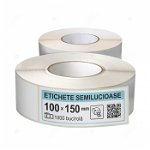 Etichete Neimprimante in Rola, Autocolant Termo Eco, Dimensiune 100x150 mm, 1RD, Int. 40 mm, 260 Etc./Rola