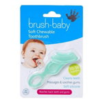 Periuta de dinti mestecabila, de la 10 luni - 3 ani, Brush Baby, Brushbaby