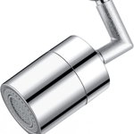 Filtru de apa pentru robinet Thirei, cupru/ABS, argintiu, 24 mm