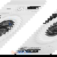 Masina de spalat rufe Daewoo DWD-FV5021-3, 8 kg, 1400 RPM, Clasa A, Motor inverter, Steam Wash, Drum Clean, Alb