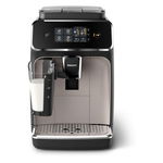 Espressor automat Philips EP2235 40, 12 setari macinare, Ecran tactil, Carafa lapte, 15 bar, Aroma Seal, Negru Maro auriu, Philips Espressoare