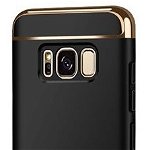 Husa Samsung Galaxy J7 2017, Elegance Luxury 3in1 Negru, MyStyle