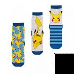 Set 3 perechi sosete Pokémon Pika, Multicolor, 23-26 EU