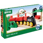 Set de Joaca Brio Trenulet Clasic Deluxe, Brio