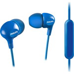 Casti PHILIPS SHE3555BL/00, Cu Fir, In-Ear, Microfon, albastru