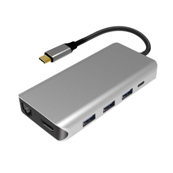 Adaptor multiport PNI MP09 USB-C la HDMI