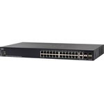 SG550X-24P 24-Port Gigabit PoE Stackable Managed, Cisco