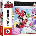 Puzzle Trefl, Disney Minnie Mouse, O zi cu cei mai buni prieteni, 160 piese, Trefl