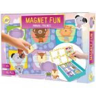 Joc magnetic Animals Magnet Board Game (65 pieces)