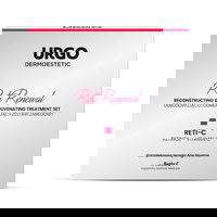 Urgo Dermoestetic Reti Renewal, set de reconstrucție și întinerire, cremă activatoare, 2 x 5 ml + mască de față, 4 x 3 ml + ser calmant-regenerator, 10 ml, Urgo