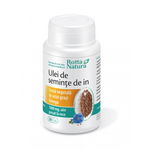 Ulei de seminte de in Rotta Natura capsule (Ambalaj: 30 capsule, Concentratie: 1000 mg), Rotta Natura