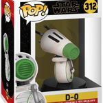 Figurina cu cap oscilant Funko Pop! Star Wars Rise of Skywalker D-O, Multicolor