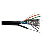 Cablu CAT5 FTP cu sufa CUPRU SOLID 305m, Rovision