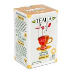 Ceai Rooibos cu aroma de caramel fara cofeina 20pl - TEALIA - SECOM, TEALIA