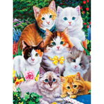 Puzzle Master Pieces - Purrfectly Adorable, 300 piese XXL (Master-Pieces-31919), Master Pieces