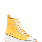 Incaltaminte Femei Madden Girl Winnona Lace-Up Platform Sneaker Yellow Canvas