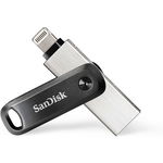 Memorie USB iXpand 64GB USB Type-A / Lightning 3.2 Gen 2 Argintiu, Sandisk