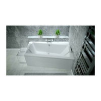 Cada asimetrica Besco Rima 160x100 cm montaj dreapta