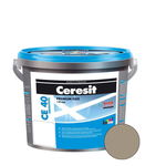 Chit de rosturi praf gresie si faianta Ceresit CE 40, gri, interior/exterior, 2 kg