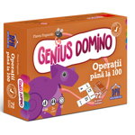Genius domino: Operații până la 100 - Board book - Flavio Fogarolo - Didactica Publishing House, 