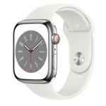 Smartwatch, Apple, Watch S8, 1.61", iOS, Alb