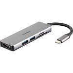 D-Link DUB-M530 5-in-1 USB-C Hub with HDMI and SD/microSD card