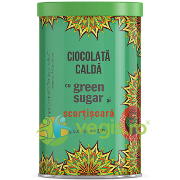Ciocolata Calda cu Green Sugar si Aroma de Scortisoara fara Gluten 250g, REMEDIA
