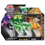 BAKUGAN S4 PACHET STARTER 4 PIESE BLITZ FOX, STINGZER, COLOSSUS SI PEGATRIX