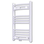 Radiator port-prosop încălzire centrală baie drept negru 500 x 764 mm, vidaXL