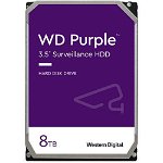 Hard Disk Western Digital Purple WD82PURX, 8TB, 256MB, 7200RPM, Western Digital