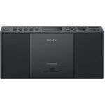 Radio CD portabil Sony ZS-PE60B, USB, Negru