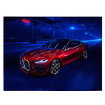 Tablou masina BMW Concept 4 - Material produs:: Tablou canvas pe panza CU RAMA, Dimensiunea:: 40x60 cm, 