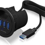 Hub USB Raidsonic IB-HUB1403, Raidsonic