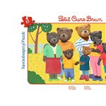 Puzzle Ravensburger - Little Brown Bear, 15 piese (06167), Ravensburger