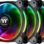 Riing 12 RGB Plus TT Premium Edition 5 Pack (5x120mm, 500-1500 RPM), Thermaltake